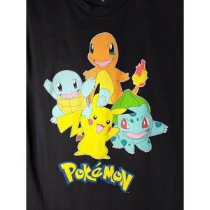 POKEMON BLACK T-SHIRT LARGE